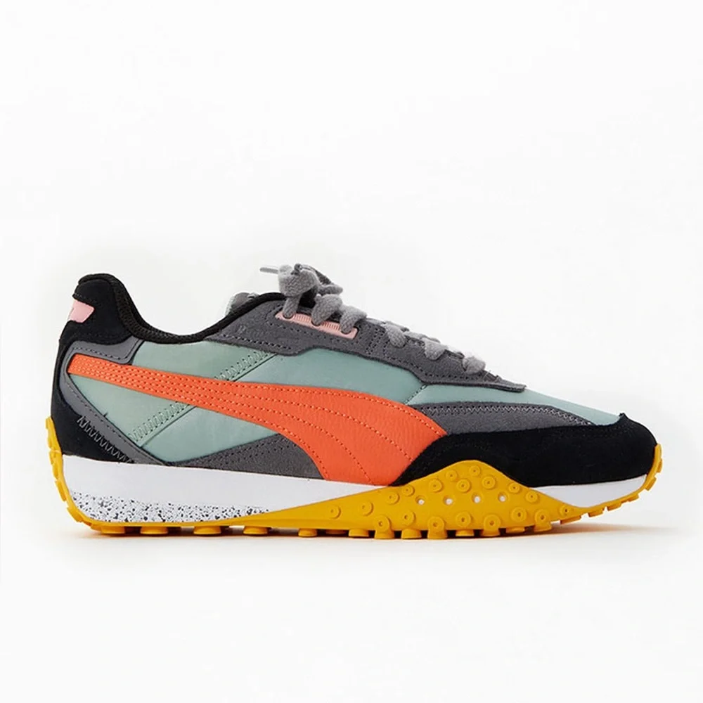 Women's Puma Blacktop Riders Sneakers - Picture 3 of 6